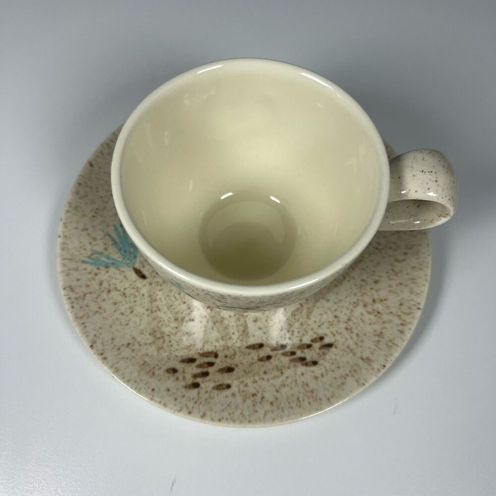 Red Wing Bob White Cup & Saucer Set #288 Beautiful - Picture 2 of 6